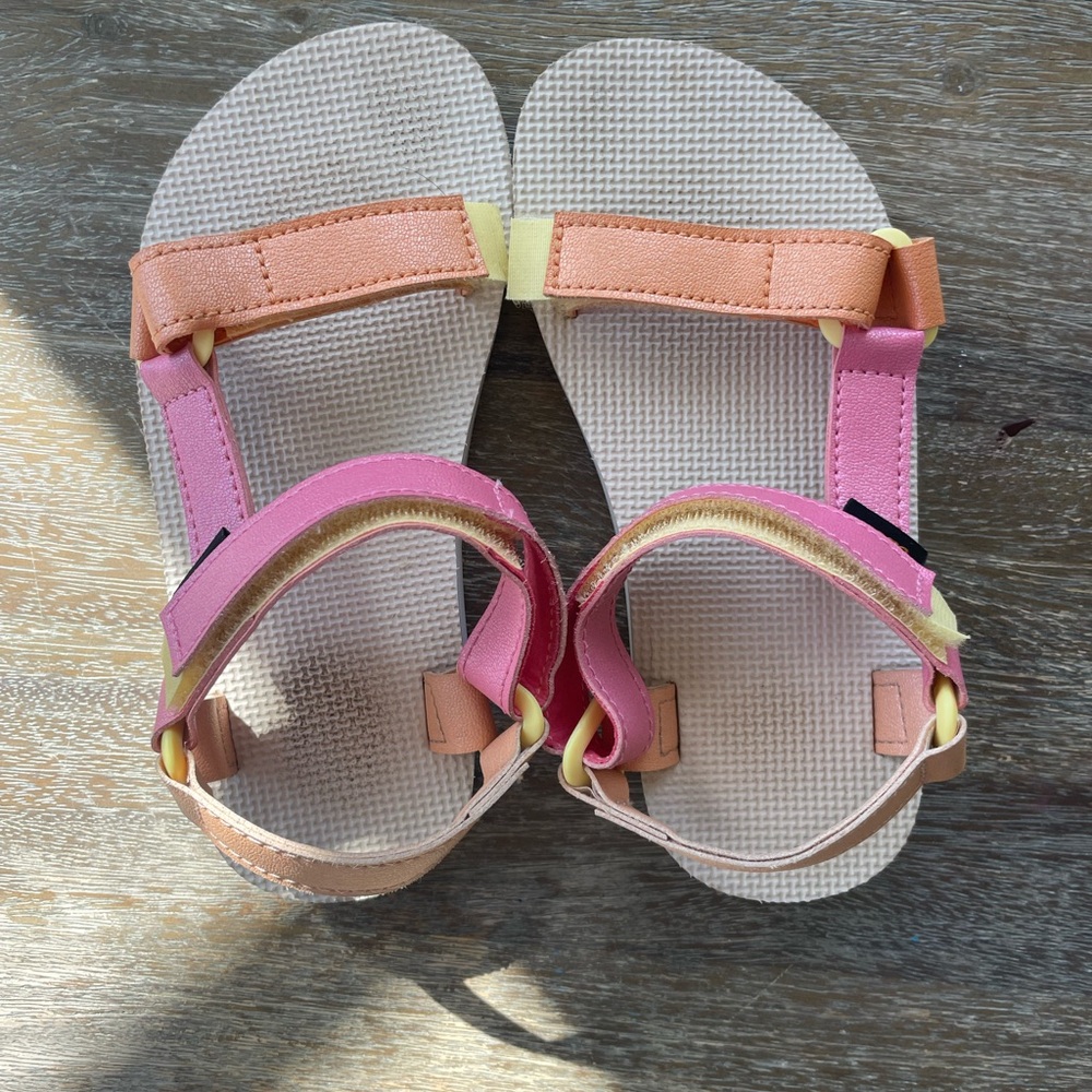 Teva sandals with shimmer